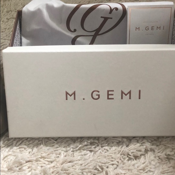 M. Gemi grey ballet flats with box and dust bag - Picture 7 of 8